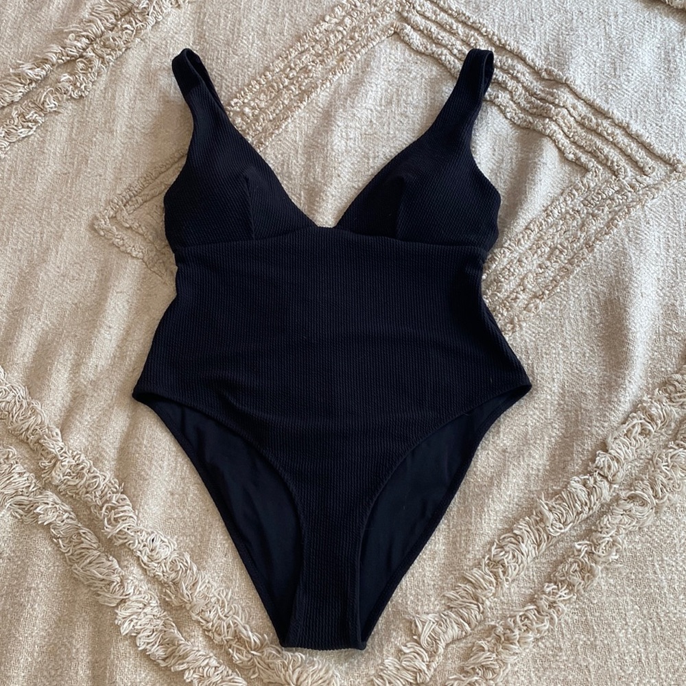 H&M Black One Piece Swimsuit